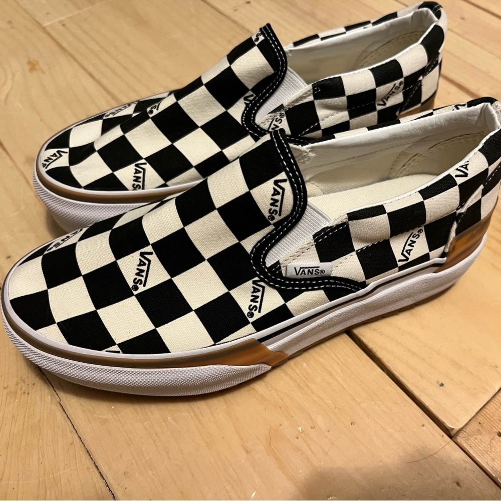 Vans stacked checkered